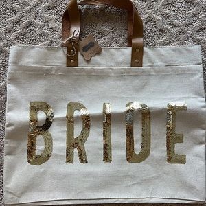 “Bride” tote NWT good quality